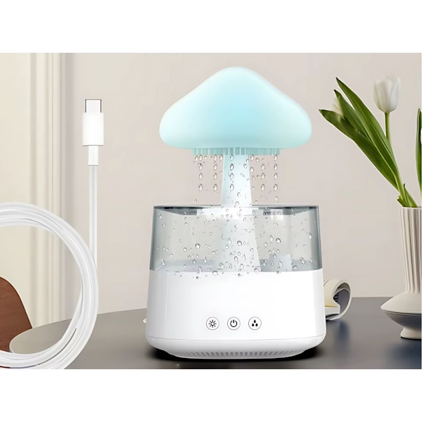 Luftfukter LED - Aromadiffuser med fjernkontroll_MGF