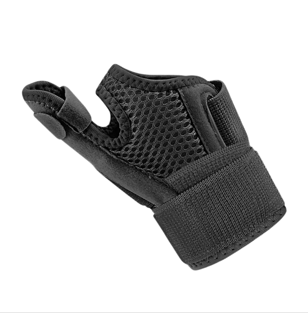Compression Glove for Thumb and Wrist Support Black Black