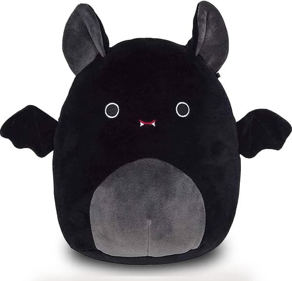 Lepakkolelu 12 tuuman squishmallows suuret eläimet pehmolelu, pehmolelu, (musta, 30 cm)