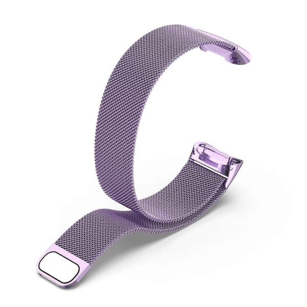 Milano Magnetisk Metalarmbånd til Fitbit Charge 5_MGF Light purple