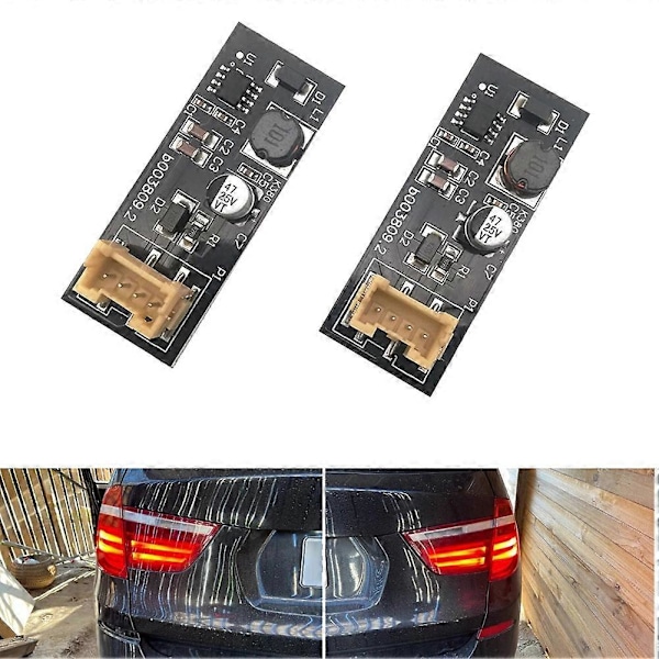 B003809.2 X3 F25 10-17 -malleihin 2 kpl Takana LED-takavalon korjausvaihtokortti Takavalon LED-ohjain C
