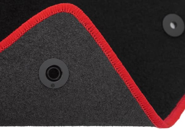 CARLUX-RED bilmåtter til: Nissan Note II hatchback (2012-)_MGF