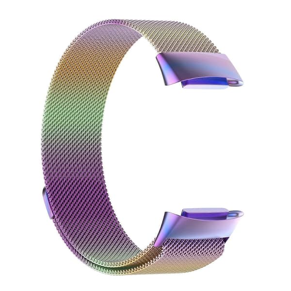 Milano Magnetisk Metalarmbånd til Fitbit Charge 5_MGF Multicolor