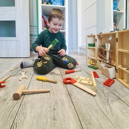 Puusepän Työkalusetti Lapsille - Puulelut_MGF