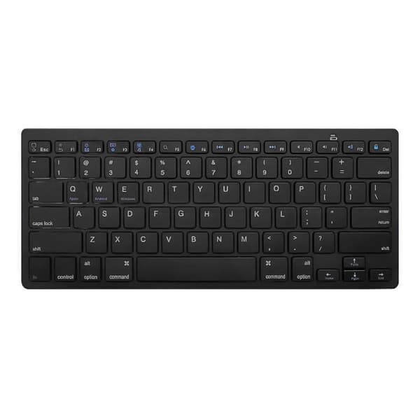 Bluetooth Keyboard and Mouse Set - Wireless Combo for Tablets, Smartphones, and Computers, Compatible with APPLE, Samsung, Huawei Black Black