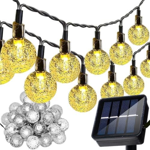 Solcelle LED-lyssløyfe – 7m girlander for hage_MGF