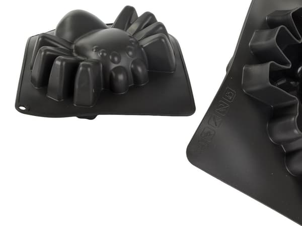 Stor silikonform for edderkoppkake til halloween_MGF