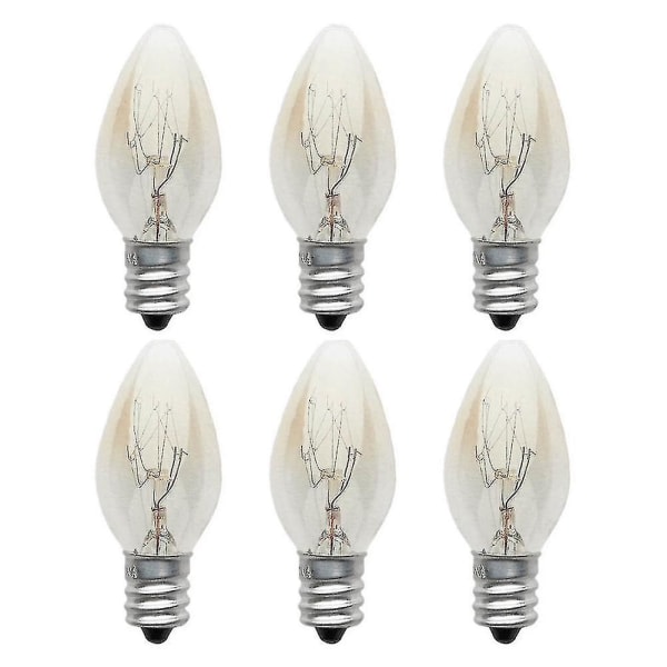 10 st E12 glödlampa 220v-240v 10w C7 glödlampa - varm färg glödlampa Glödlampa/volfram glödlampa vardagsrumslampa