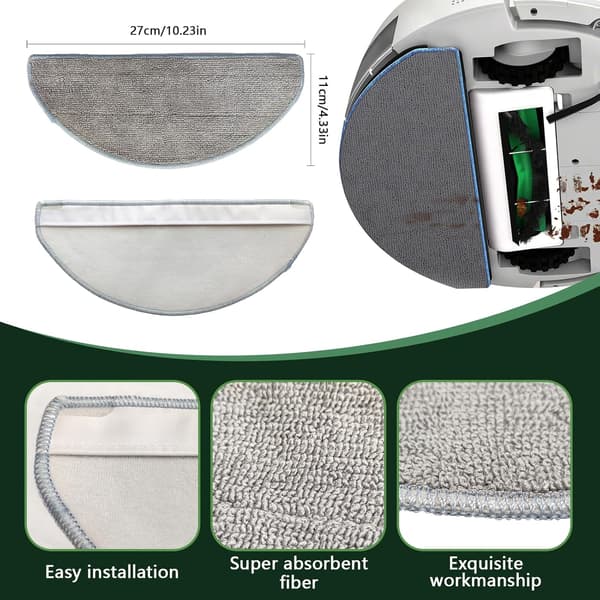 Reservedeler til iRobot Roomba Combo Essential – Komplett sett