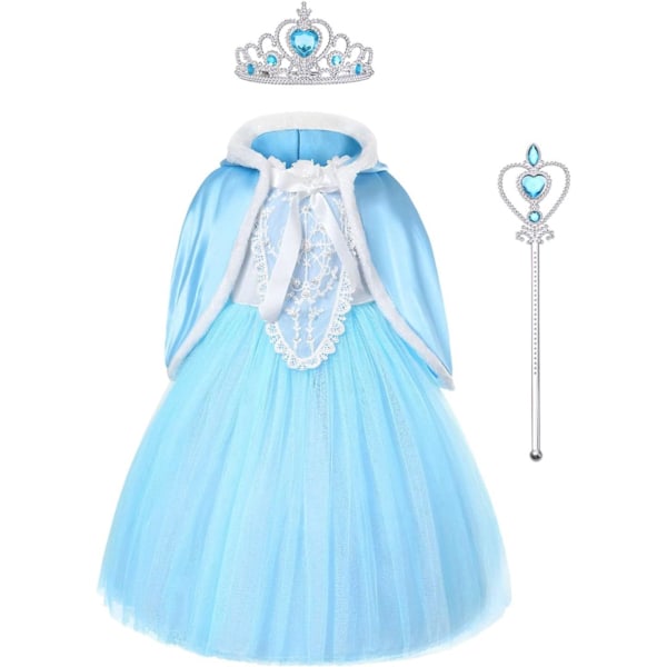 Girls Dress-Up Costume with Gift Box for Parties and Special Events