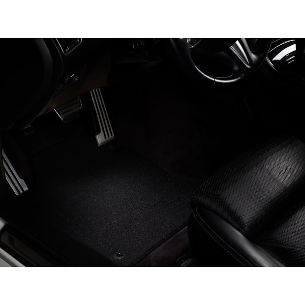 Polyamid førermåtte til: Suzuki Celerio hatchback 2014 - gummibelagt førermåtte_MGF