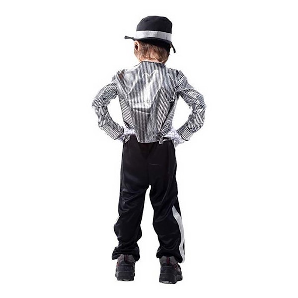 Michael Jackson Barnekostyme Cosplay Gutter Antrekk Fest Karneval Utkledning Performance L