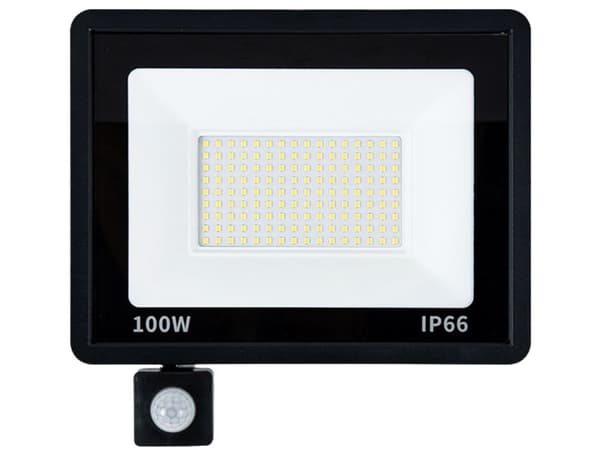 Halogen LED-flomlys 100W 6000k med skumringssensor ip66_MGF