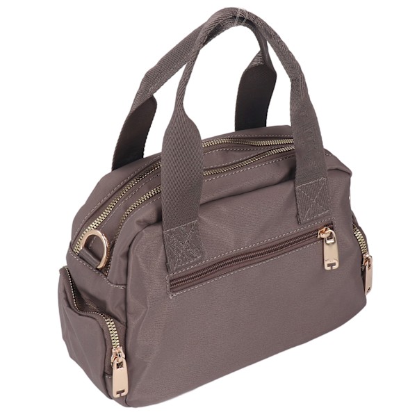 Håndveske Håndveske Lang Rem Vakker Design Nylon Enkelsidig Skulderveske for Strandfest Reise Melk Farge 27x11x18cm / 10.63x4.33x7.09in Tea