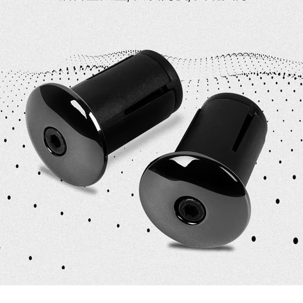 Styreendepropper for sykkel - Legering og PVC - Sikker ekspansjon