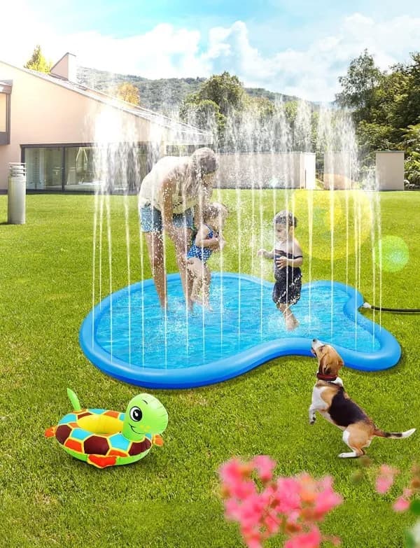 Haveswimmingpool Sprinklermåtte til børn 180 cm_MGF