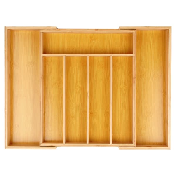Utdragbar besticklåda i bambu 28-45x33,5 cm_MGF