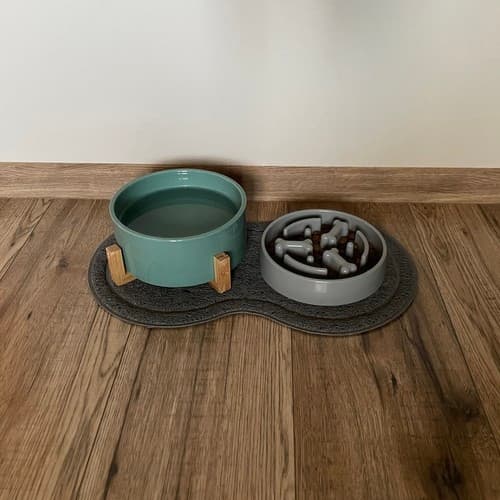 Matskålsunderlag / Skålunderlag - Til hund & kat_MGF
