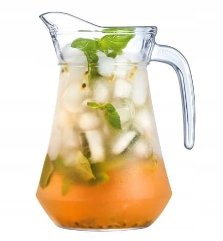 Klassisk glaskande til lemonade, vand, kolde drikke 1,3 L CHOMIK_MGF