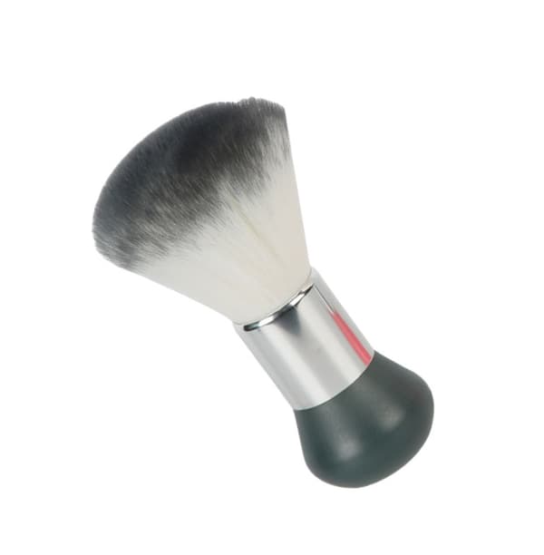 Nytt sett med frisørbørste og spade, grå Grey