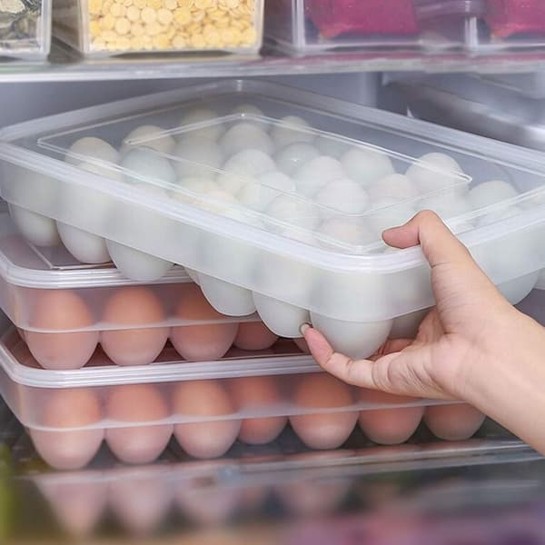 Eggoppbevaring, eggbeholder for kjøleskapsorganisering - Perfet 1 stk_MGF 1 pc