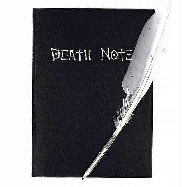 Sæt med Anime Death Note Notesbog og Fjerpen_OF