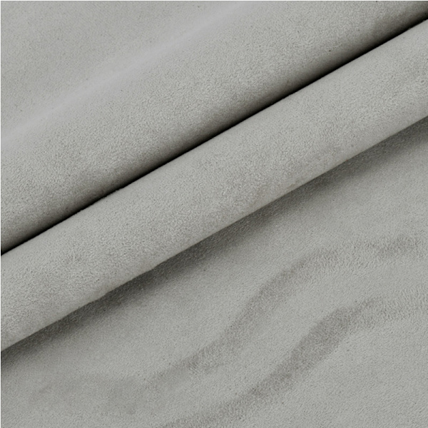 Self-adhesive Suede Fabric Patch Grey L Grey L