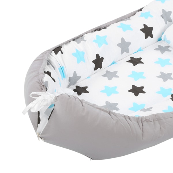 Baby Lounger Bærbar Foldbar Baby Nest Seng Sovemyk Nyfødt Seng Bassinet Madrass (#9 50*85)