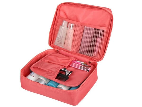 Sminkväska / Necessär / Toalettväska - Makeup Bag_MGF LightRed