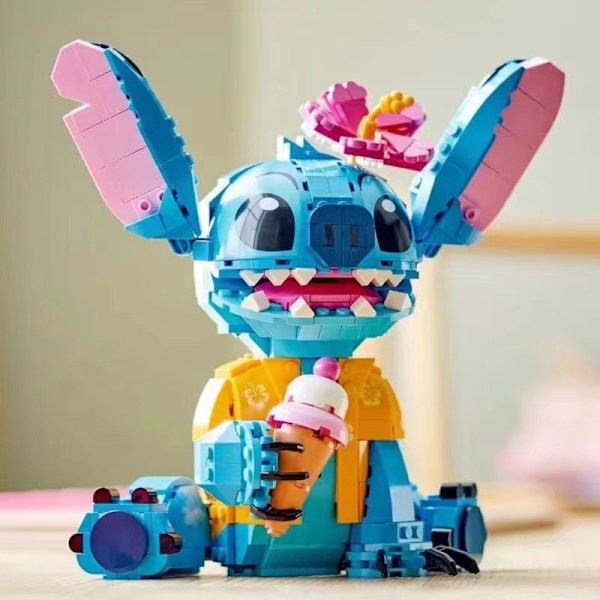 Stitch-inspireret byggesæt til børn - 9+ år
