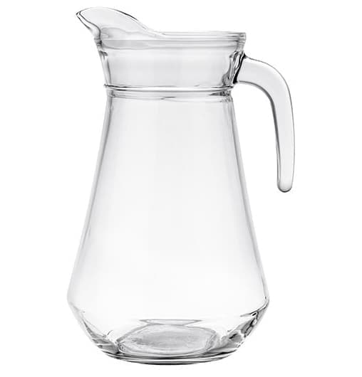 Klassisk glaskande til lemonade, vand, kolde drikke 1,3 L CHOMIK_MGF
