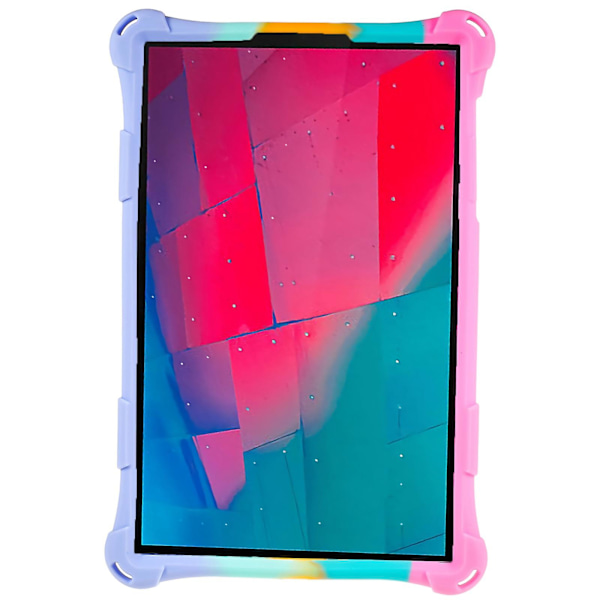 Lenovo Tab M10 HD Gen 2 TB-X306X Tabletin suojakotelo Pop-It Fidget -leluilla, iskunkestävä kuori PC-telineellä Multi color