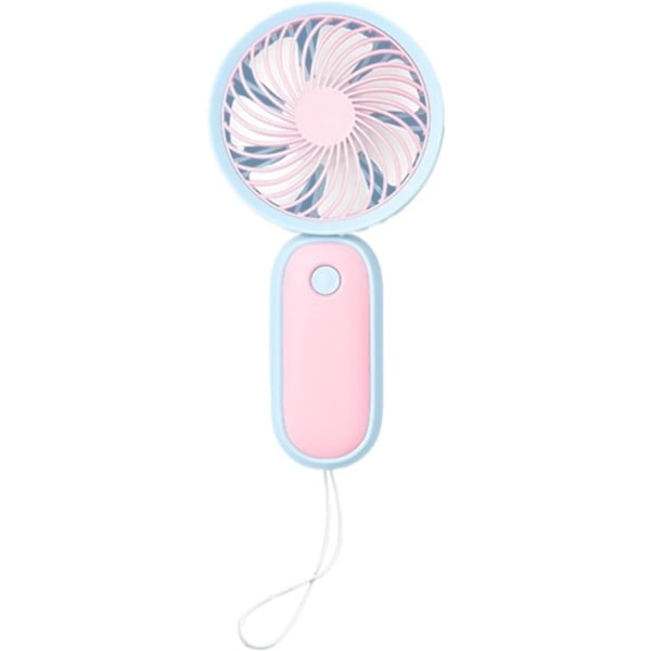 Mini Riippuva Köysi Pieni Tuuletin USB-Lataus Sähkötuuletin Kannettava Hiljainen Kädessä Pidettävä Tuuletin (Punainen) Red