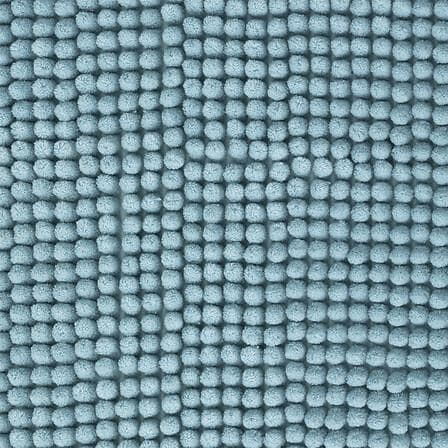 Chenille Badrumsmatte 80x50 cm Blå_MGF