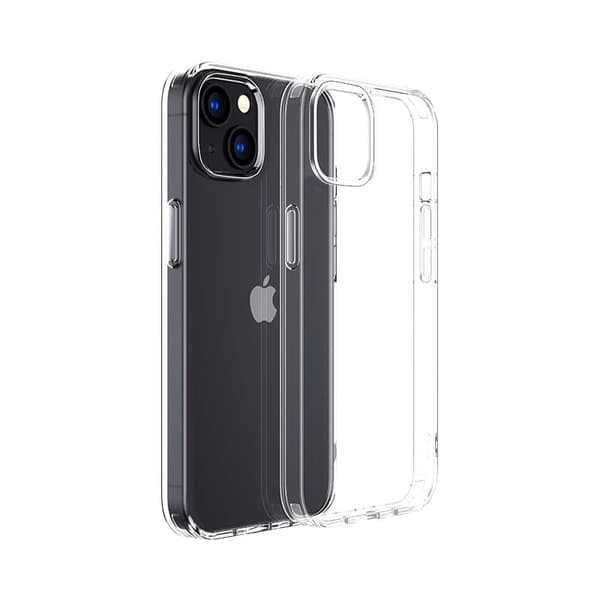 Fleksibelt etui til iPhone 14 Plus, slidstærkt skal, transparent 14X_MGF