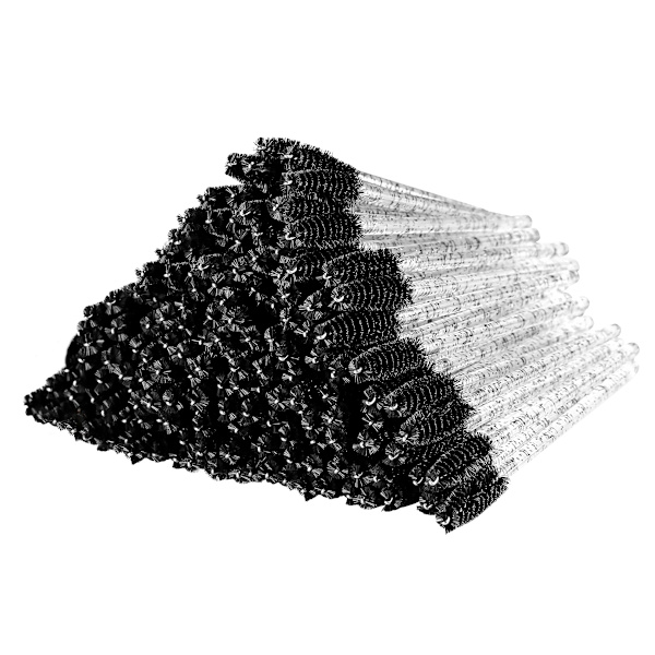 Eyelash Brushes / Eyebrow Brushes 100 pcs Black Black