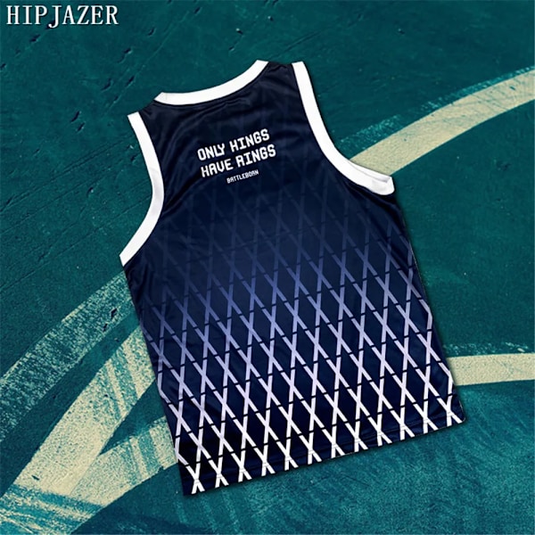 Ny Brand Streetball Cosplay Europeisk Design Basketbollströja XXL
