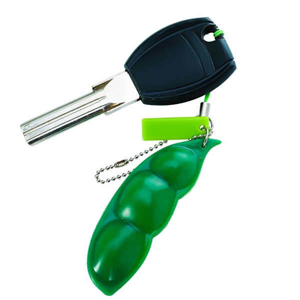 6 kpl Puristettavia Papuja Avaimenperä Fidget Leluja Squishy Herneenpalko Stressilelu Tuo Hauskaa Lapsille Vähentää Ahdistusta ja Stressiä