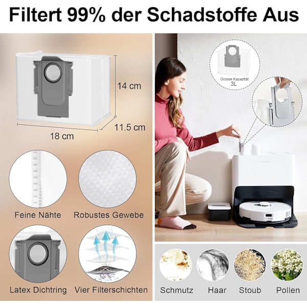 Roborock S8 Pro Ultra reservedelssæt