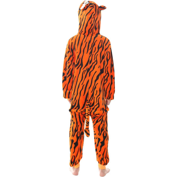 Barn unisex jumpsuit, 2023 kostymdjur onesie nattklänning pyjamas huvtröja cosplay kigurumi nattkläder jul halloween Bigtigger 130