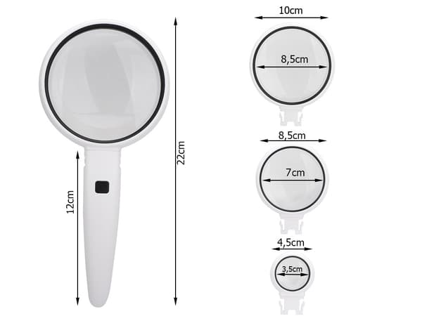 Suurennuslasi 2x LED-valaistuksella_MGF