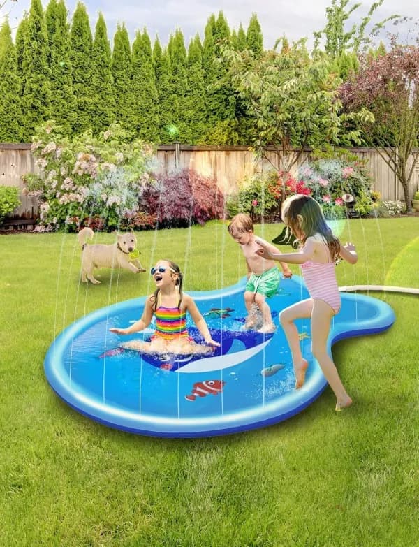 Trädgårdspool Sprinklermatta för barn 180 cm_MGF