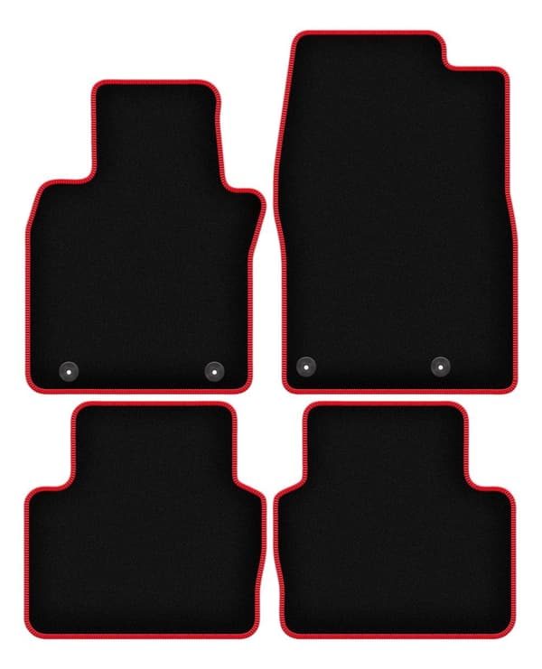 CARLUX-RED bilmatter for: Mazda CX30 / CX-30 crossover (2019-)_MGF
