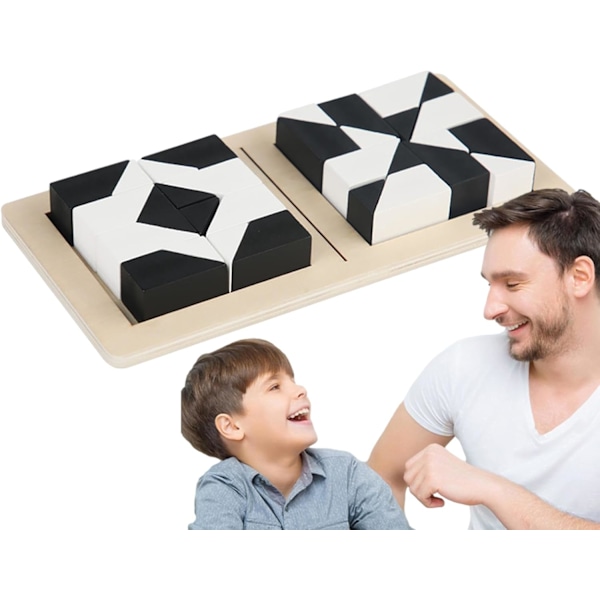 Hidden Building Puzzle Blocks Toy for Kids, Brain Exercise, Logic Toys