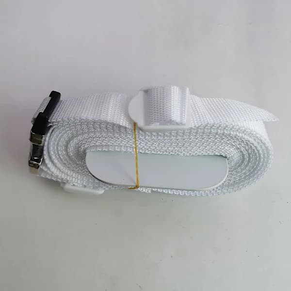 Justerbar sprinkelsengstropp Sengfeste Hvit stropp for sengeskuff Elastisk madrass 6m Samsovingsseng Stropp hvit_MGF