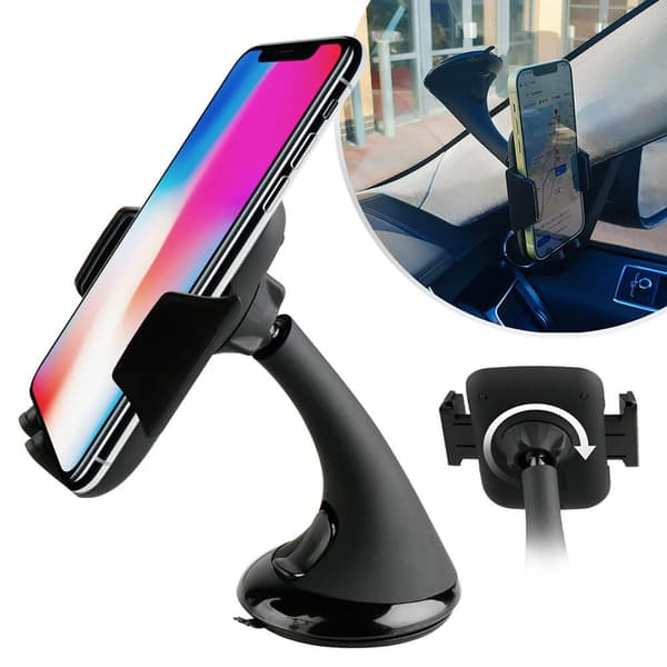 Mobiiliteline imukuppikiinnityksellä Svart