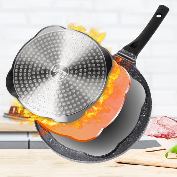 Eggform i granitt, 4 hull, BLACK LINE, 26 cm_MGF