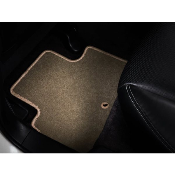 Beige velourmåtter til: DS. DS3 Crossback crossover (2018-)_MGF