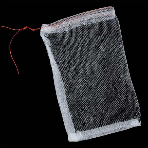 (50 pcs) 25*15cm Nylon Mesh Bag Seed Bag Large Seed Soaking Bag Fruit Insect-Proof Gauze