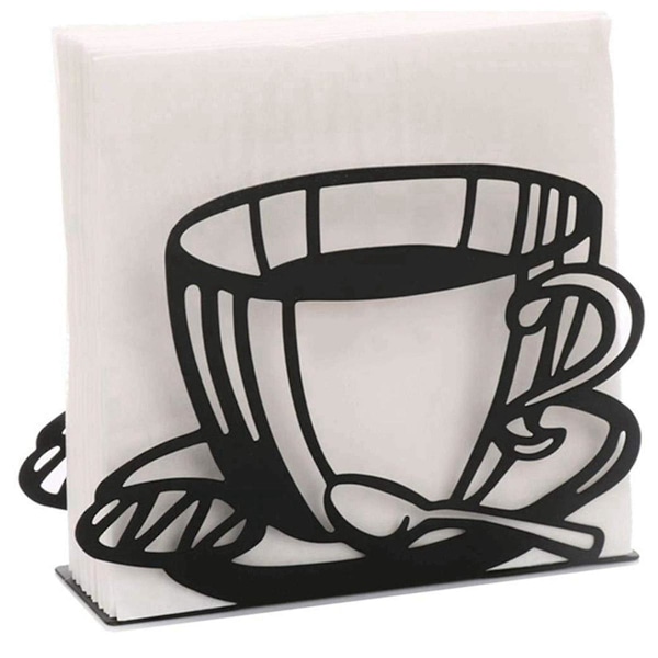 Serviettholder: Frittstående Papirholder/Serviettholder, Bordserviettholder for Hjem, Kjøkken, Piknik